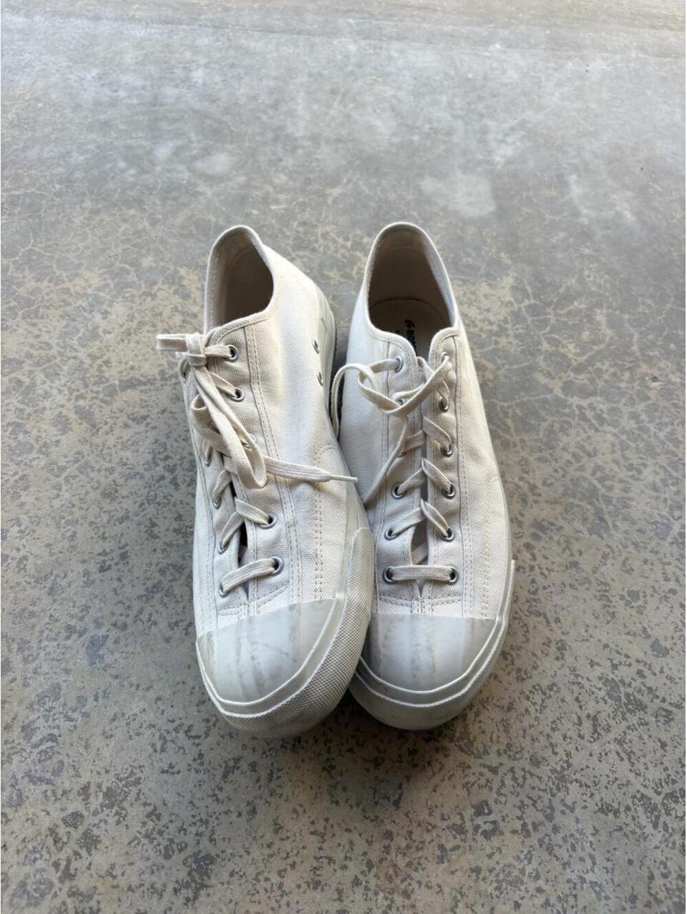 Moonstar Men's White and Cream Trainer